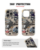 iPhone 16 Pro Max Tank Case | Superhero (Dark Chronicle)