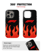 iPhone 16 Pro Tank Case | Formula 1 (F1 Flames)