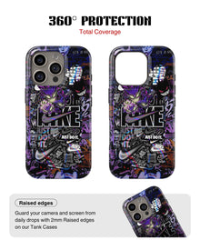 iPhone 16 Pro Max Tank Case | Modernism (Graffiti Hustle)
