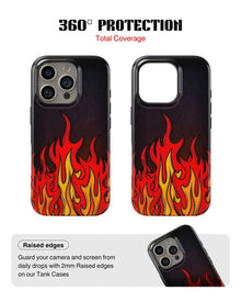 iPhone 16 Pro Tank Case | Modernism (Hellfire)