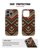 iPhone 16 Pro Tank Case | Textures (Heritage Knit)