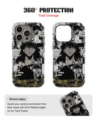 iPhone 16 Pro Max Tank Case | Anime (Manga Noir)