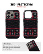 iPhone 16 Pro Max Tank Case | Textures (Nordic Night)