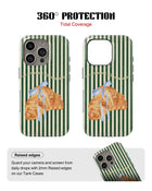 iPhone 16 Pro Tank Case | Girls Aesthetics (Paris Croissant)