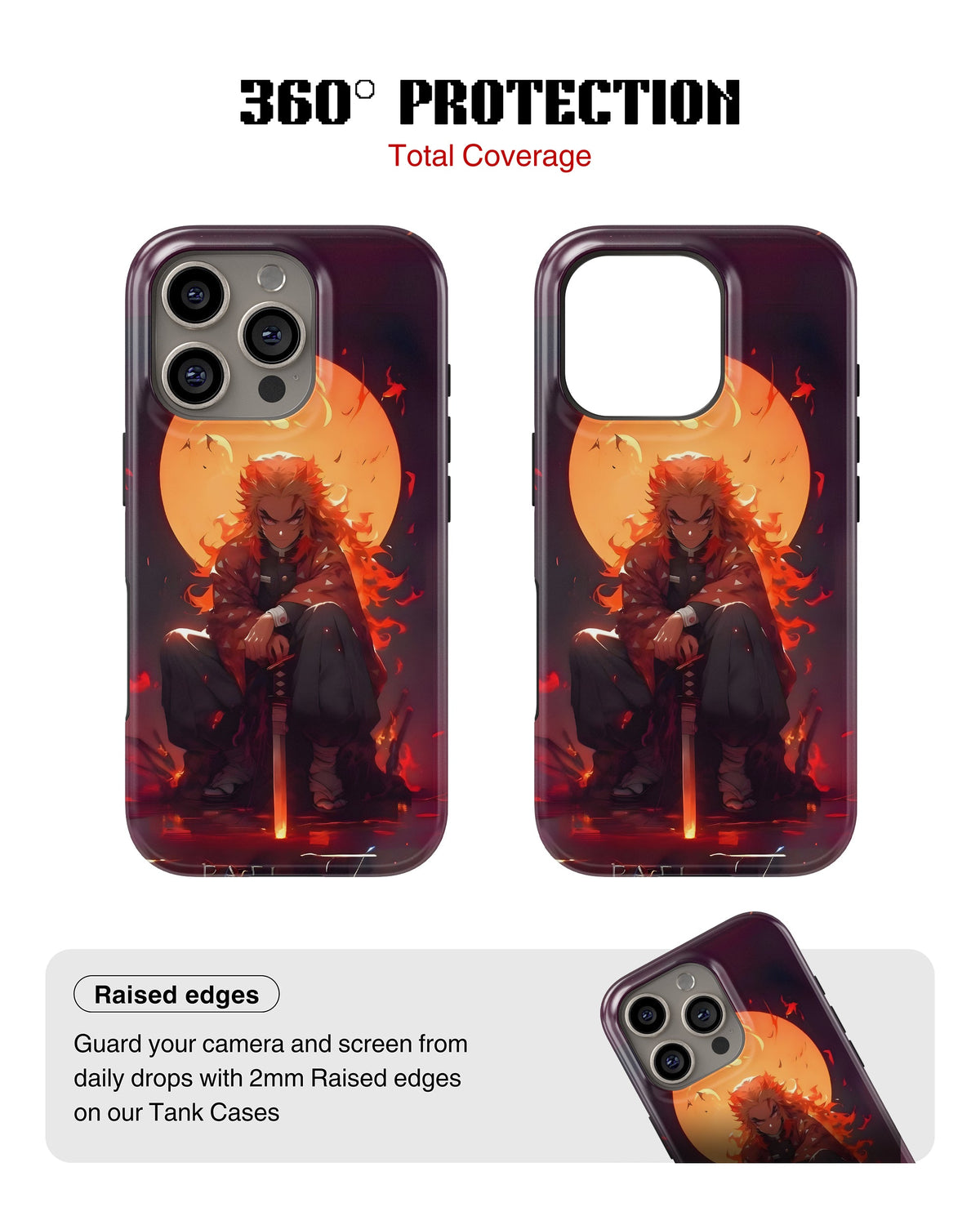 iPhone 16 Pro Tank Case | Anime (Rengoku)