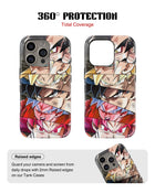 iPhone 16 Pro Max Tank Case | Anime (Saiyan Faces)