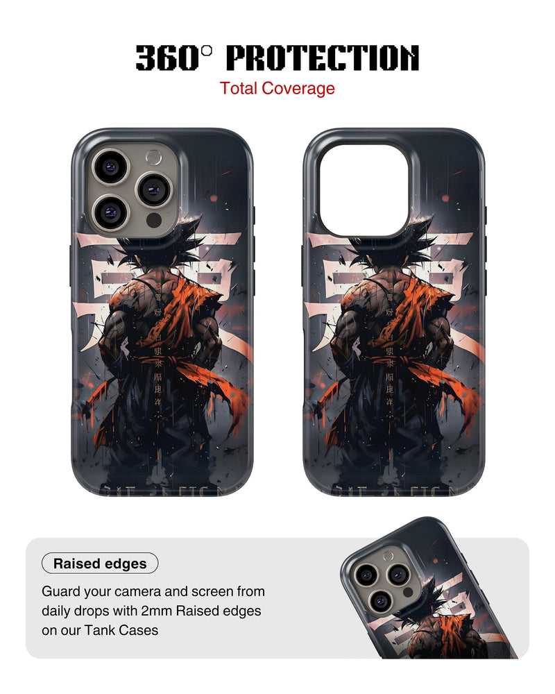 iPhone 16 Pro Tank Case | Anime (Saiyan Resolve)