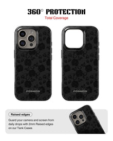 iPhone 16 Pro Max Tank Case | Textures (Shadow Bloom)