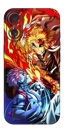 iPhone 16 Skins and Wraps - Demon Slayer Collection