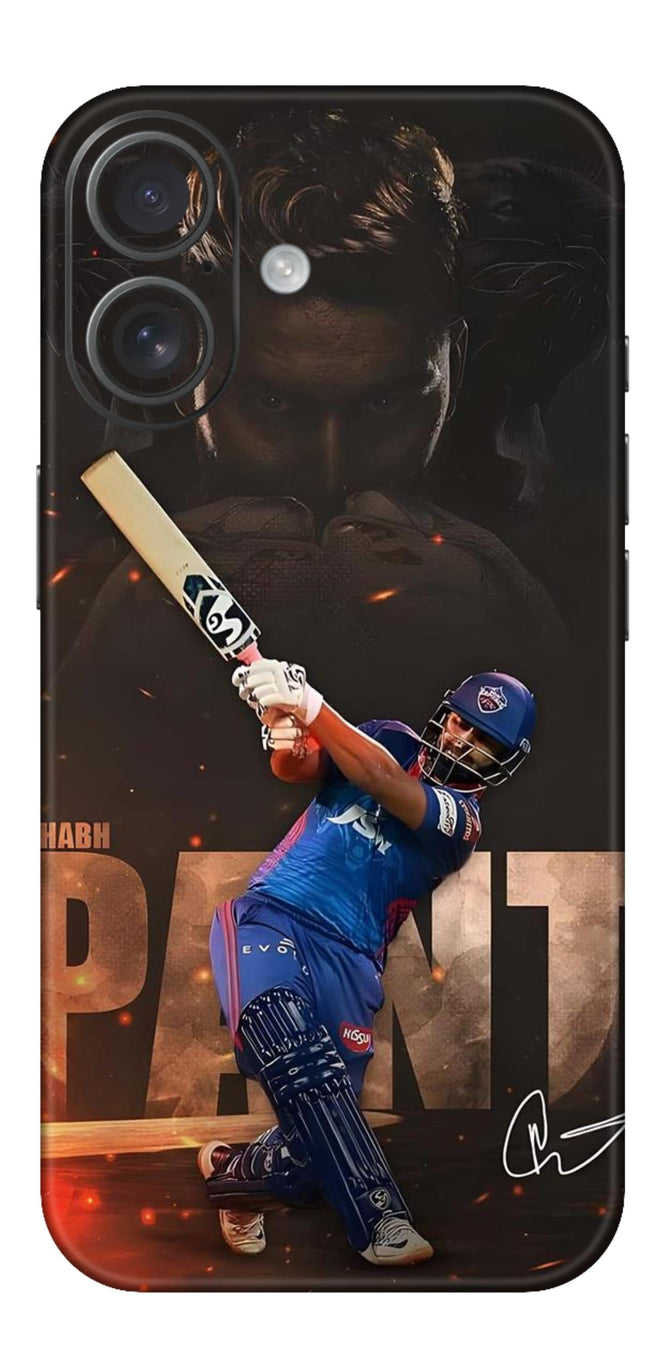 Cricket Mobile Skin (Rishabh Pant) - All Mobile Available