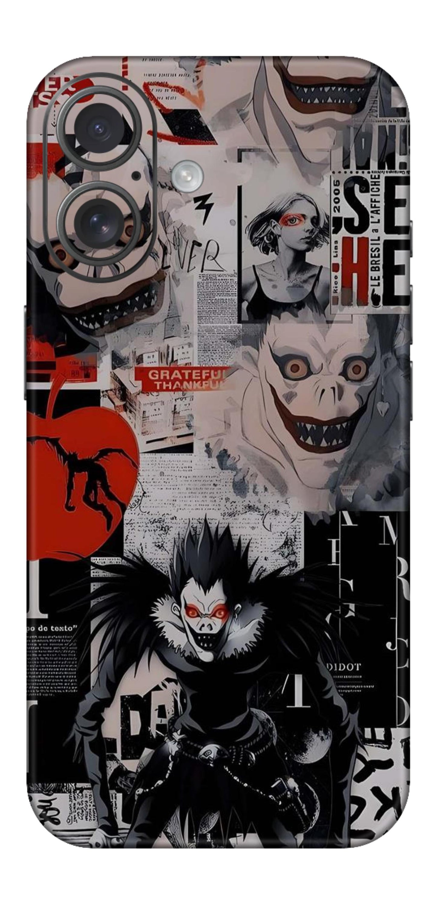 iPhone 16 Skins and Wraps - Death Note Collection