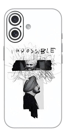 Singers Mobile Skin (Sidhu Moosewala Impossible) - All Mobile Available