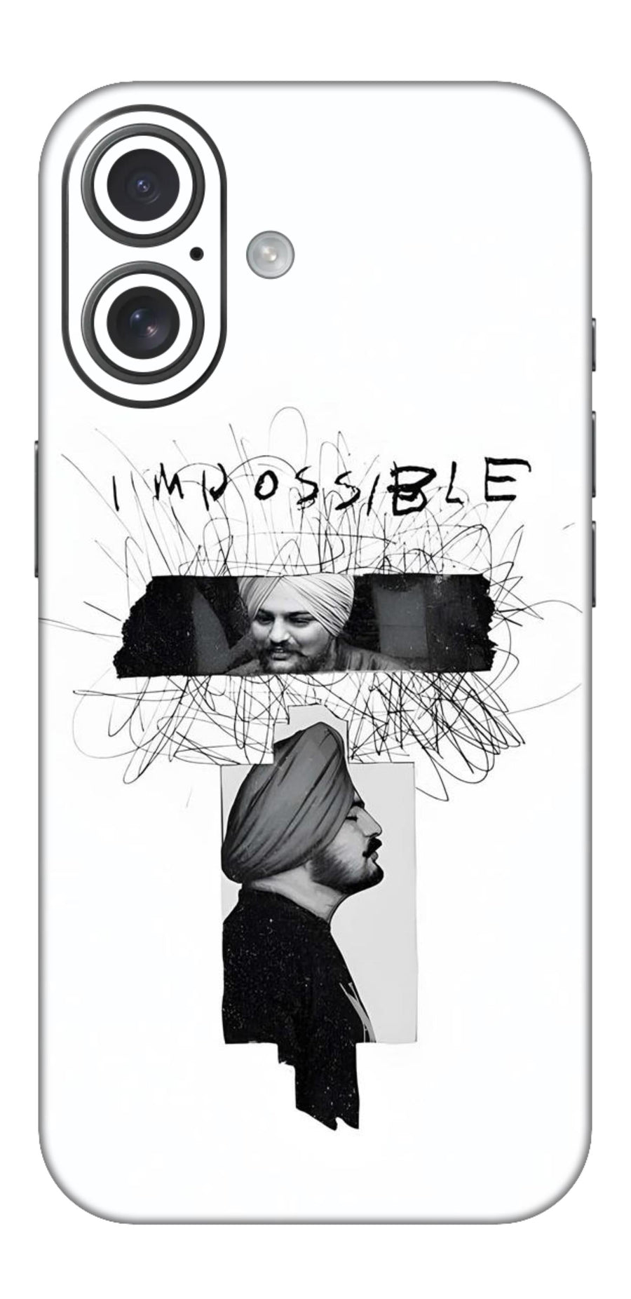 Singers Mobile Skin (Sidhu Moosewala Impossible) - All Mobile Available
