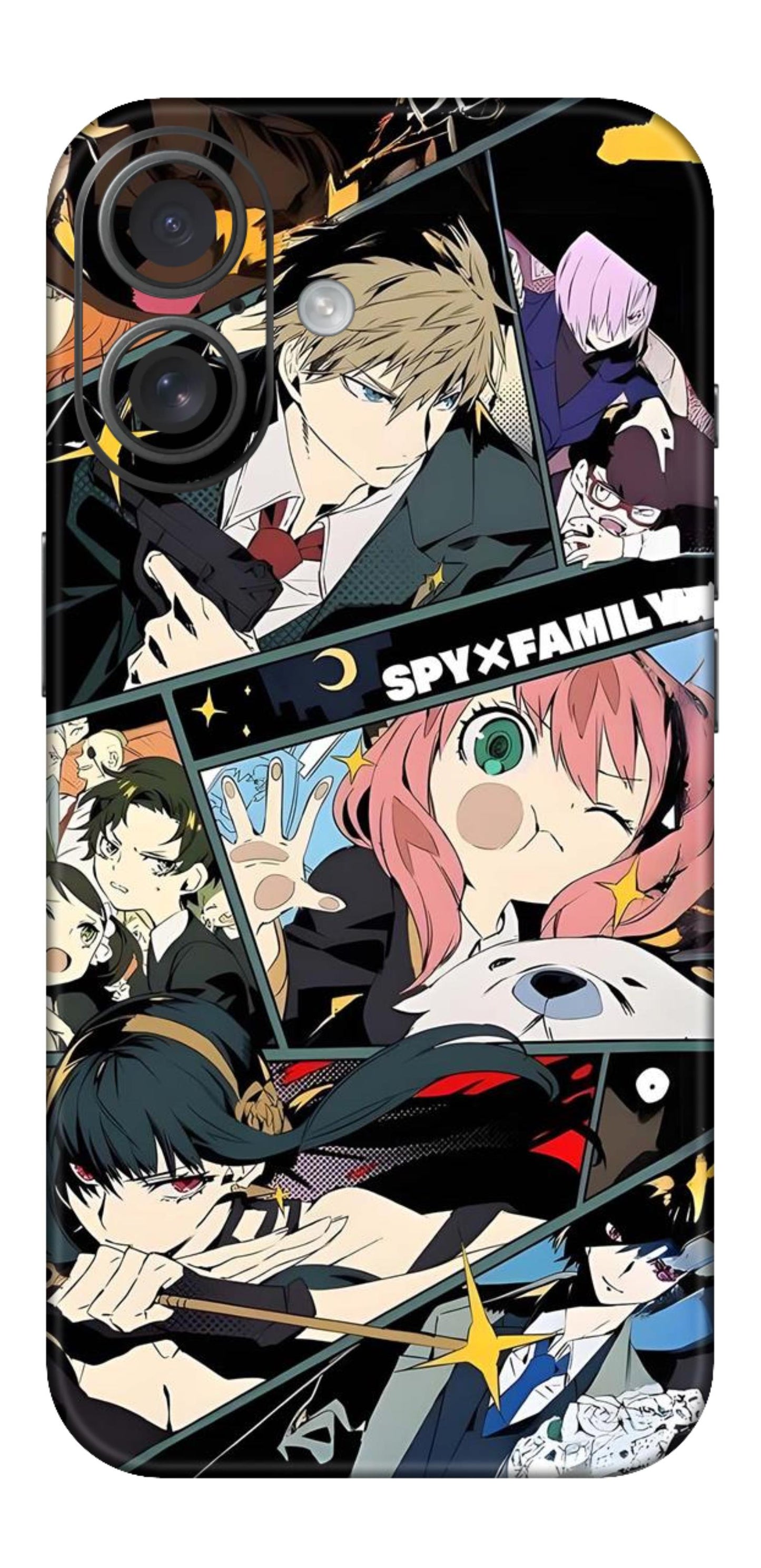 iPhone 16 Skins and Wraps - Spy X Family Collection