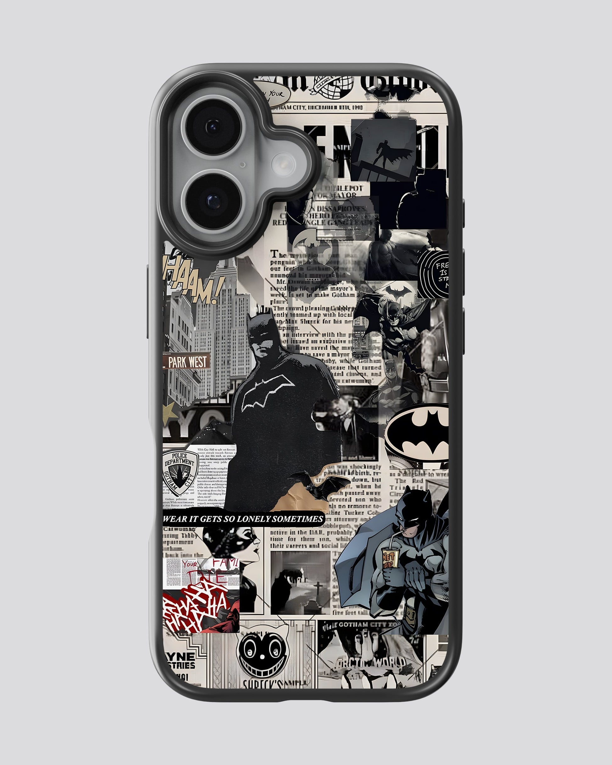 Dc Glass Mobile Cover