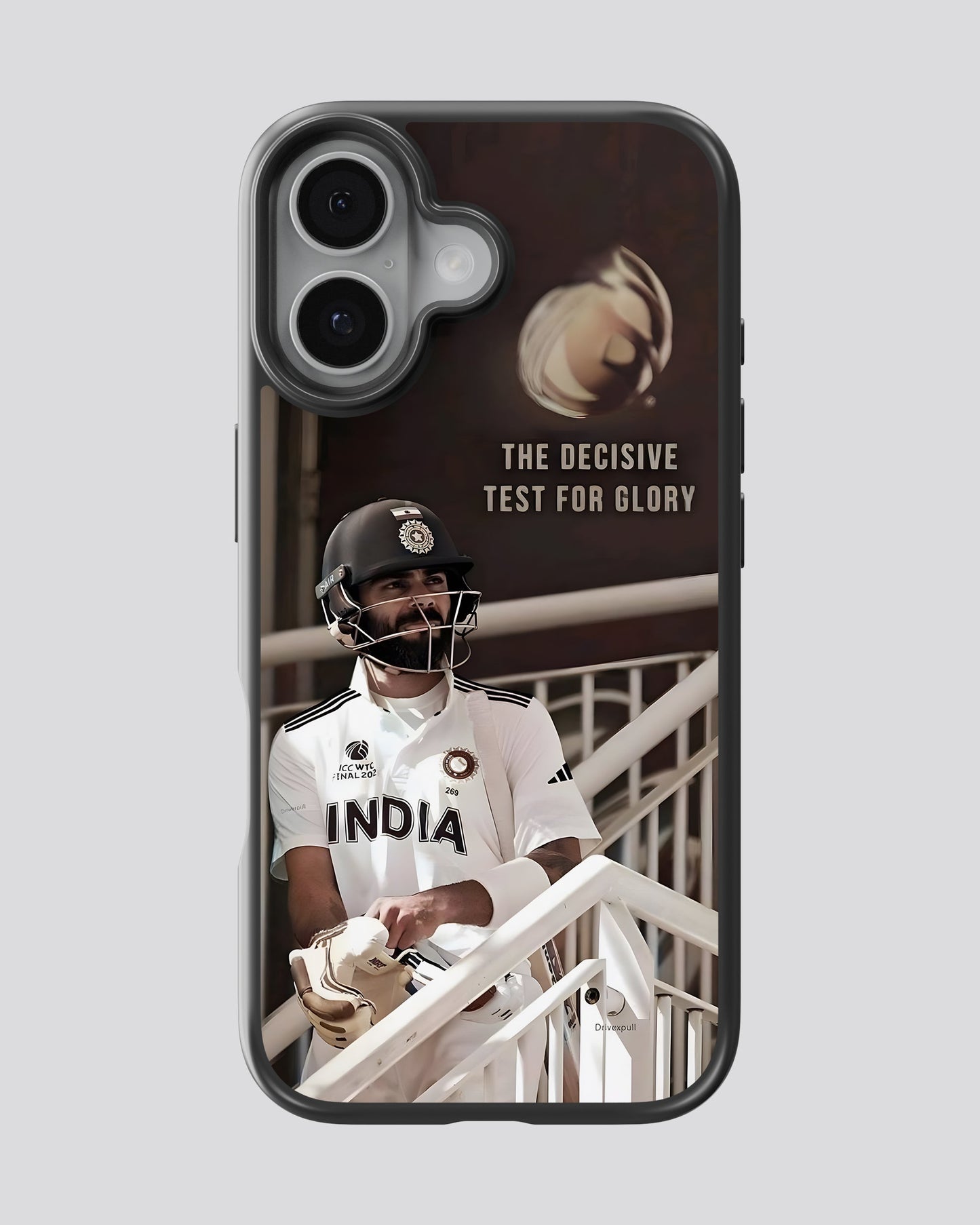 Cricket Glass Mobile Cover