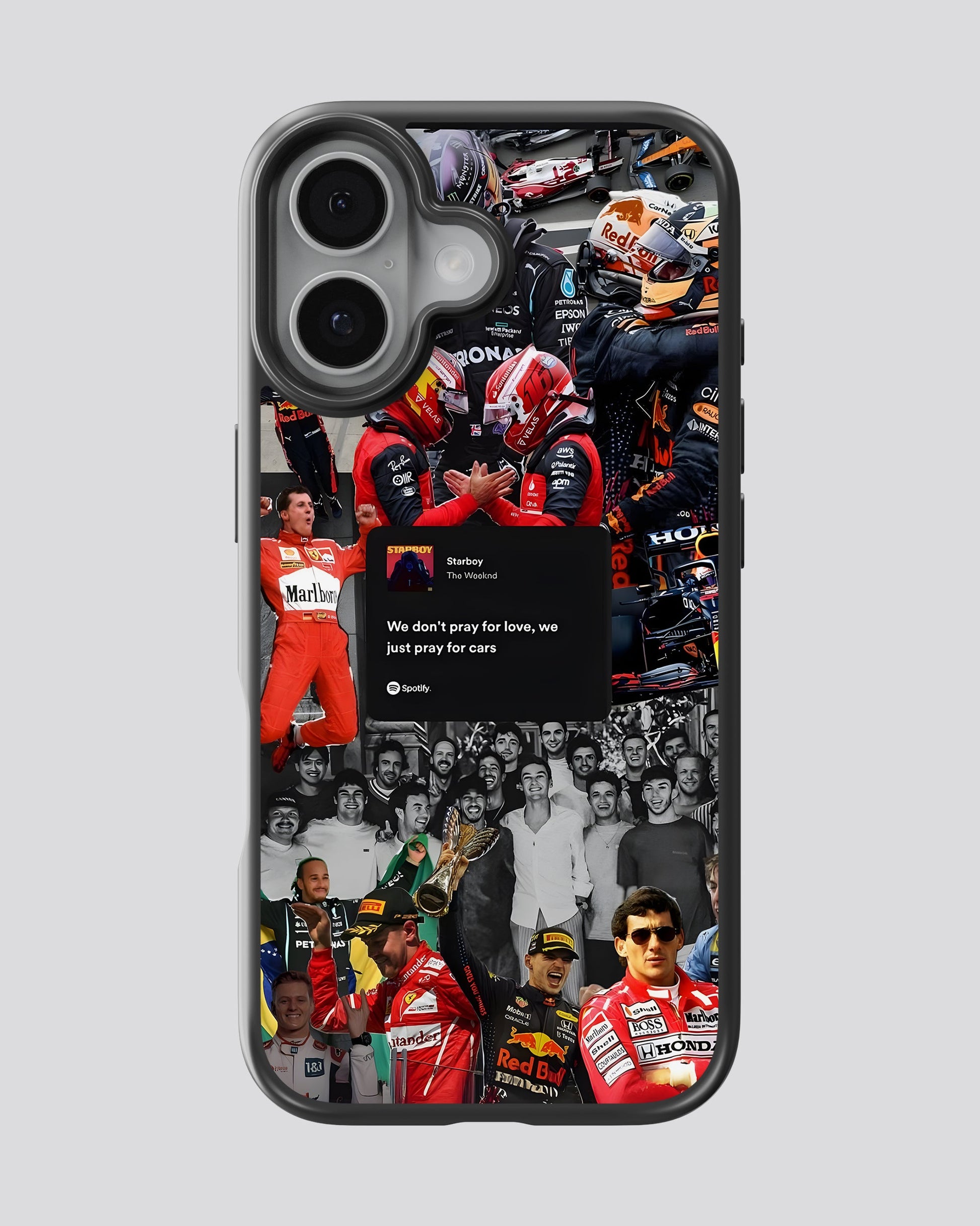 Formula 1 Glass Mobile Cover