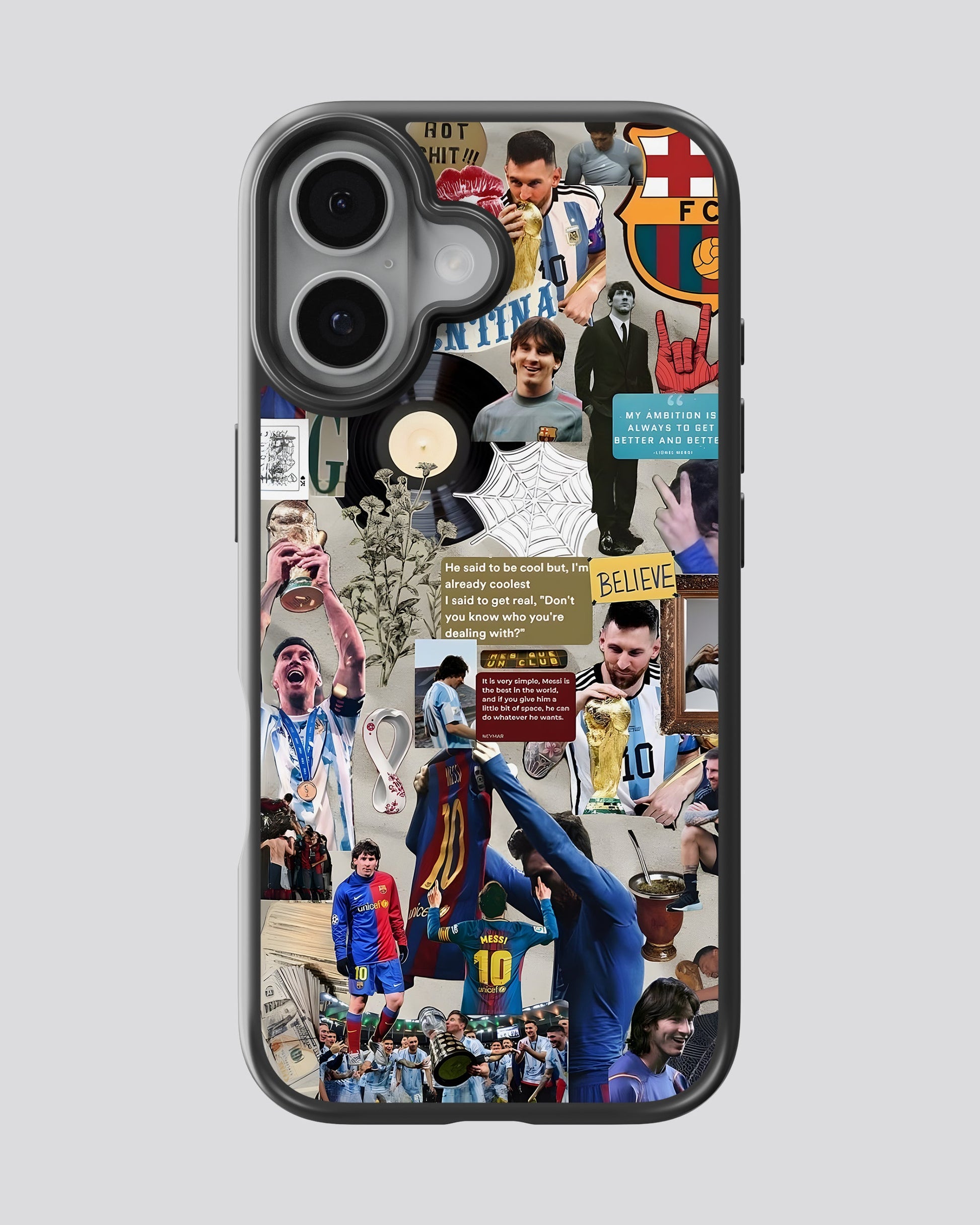 Football Glass Mobile Cover