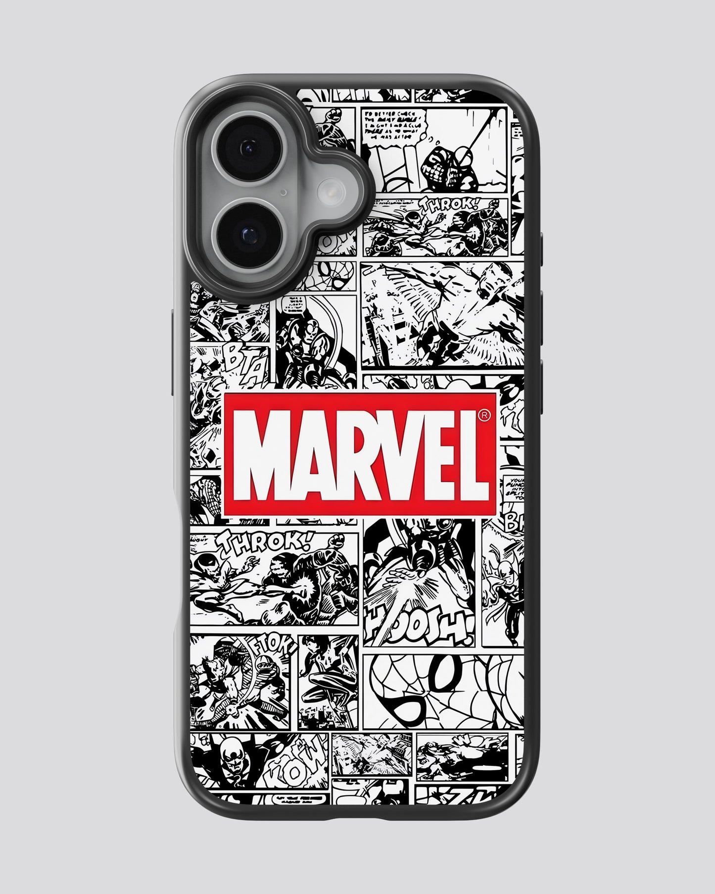 Marvel Glass Mobile Cover