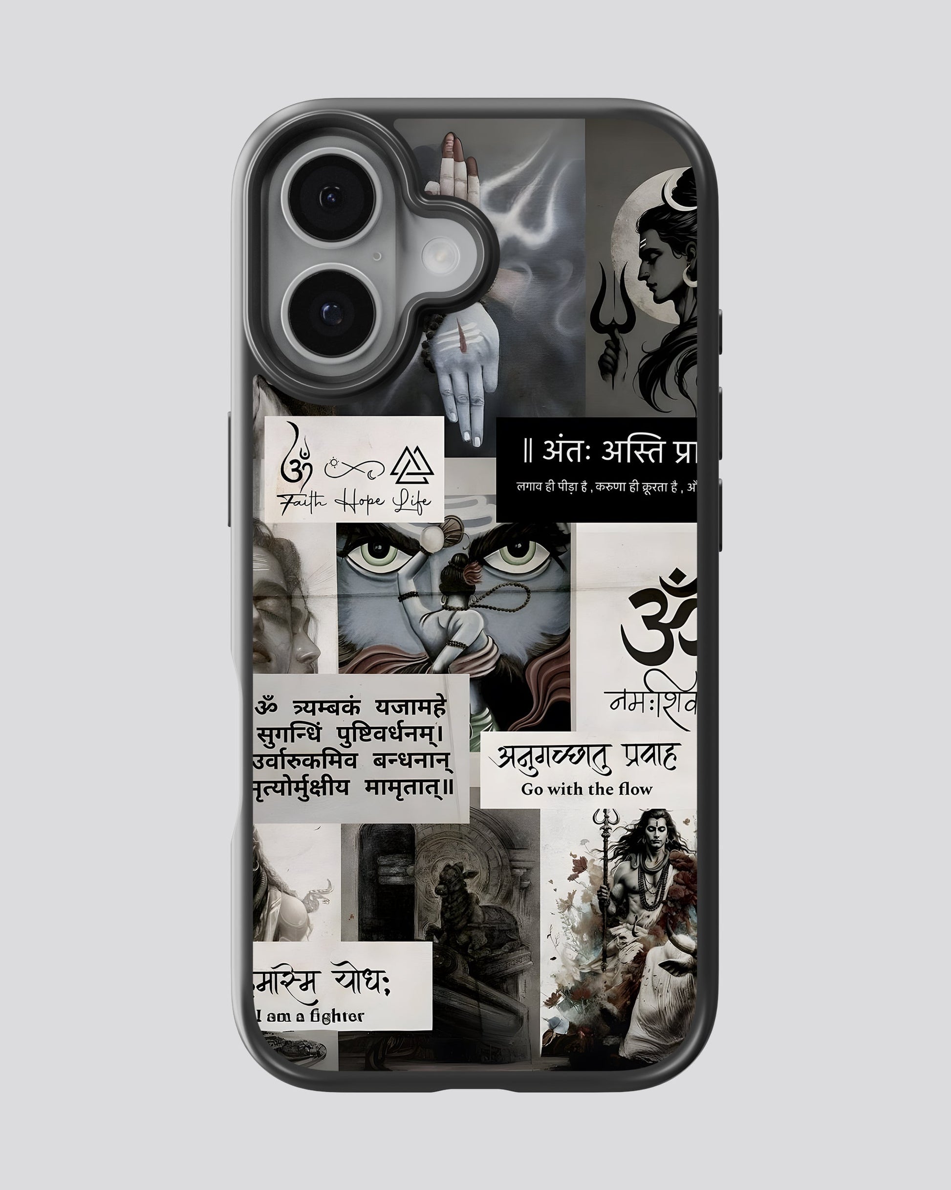 Hindu Gods Glass Mobile Cover