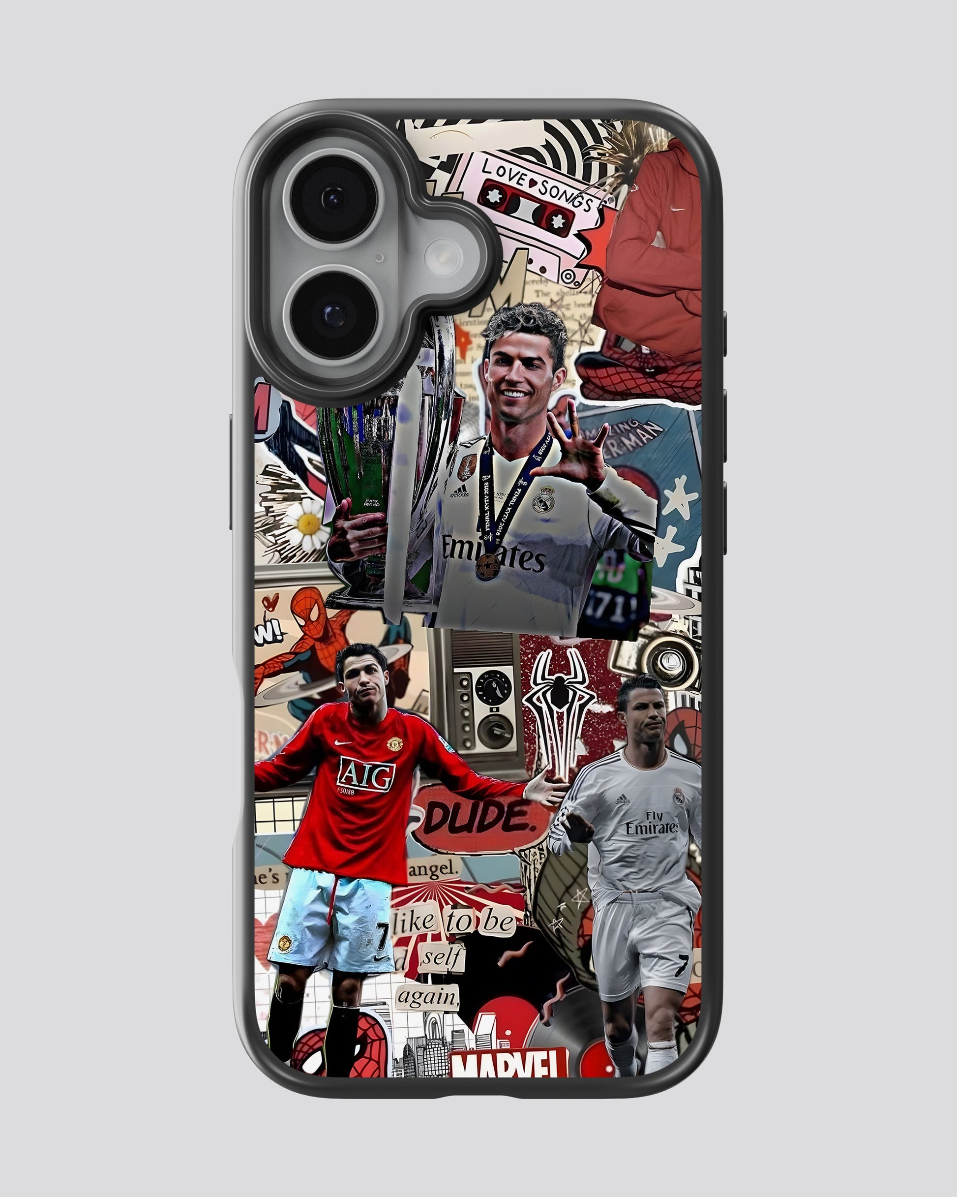Football Glass Mobile Cover