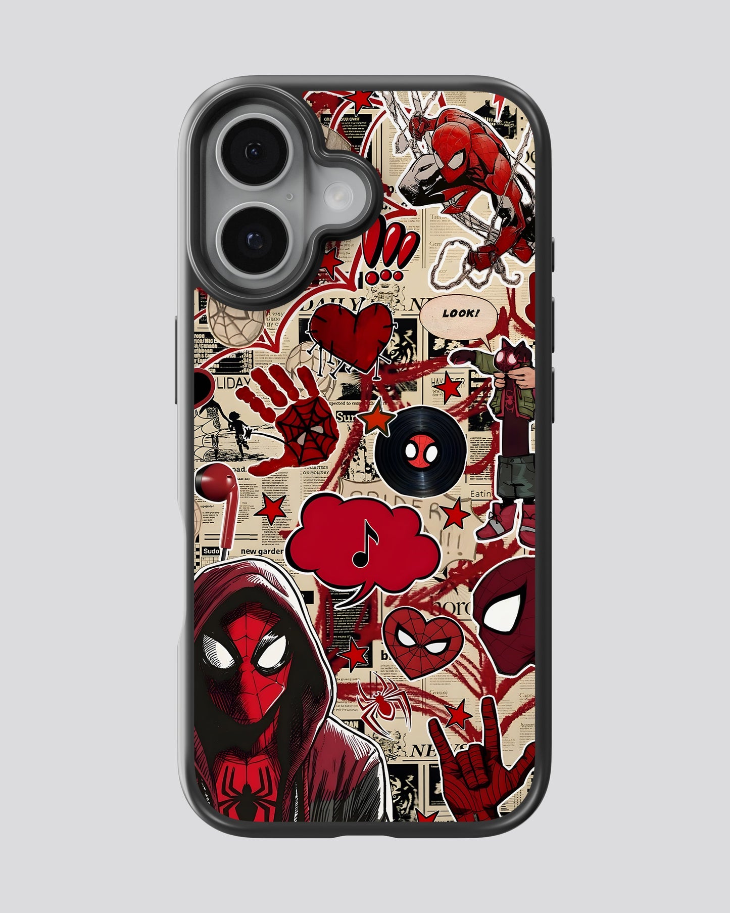 Marvel Glass Mobile Cover