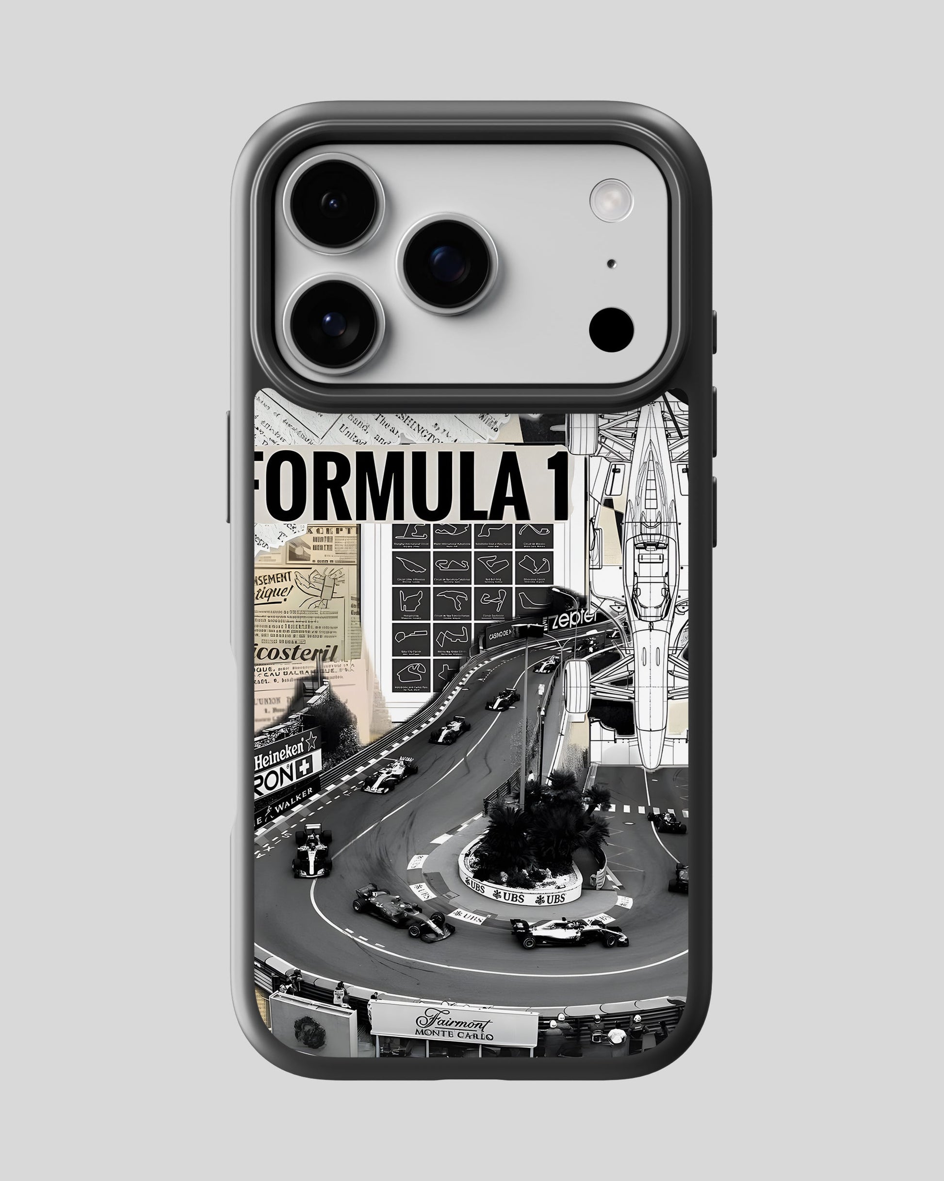 Formula 1 Glass Mobile Cover