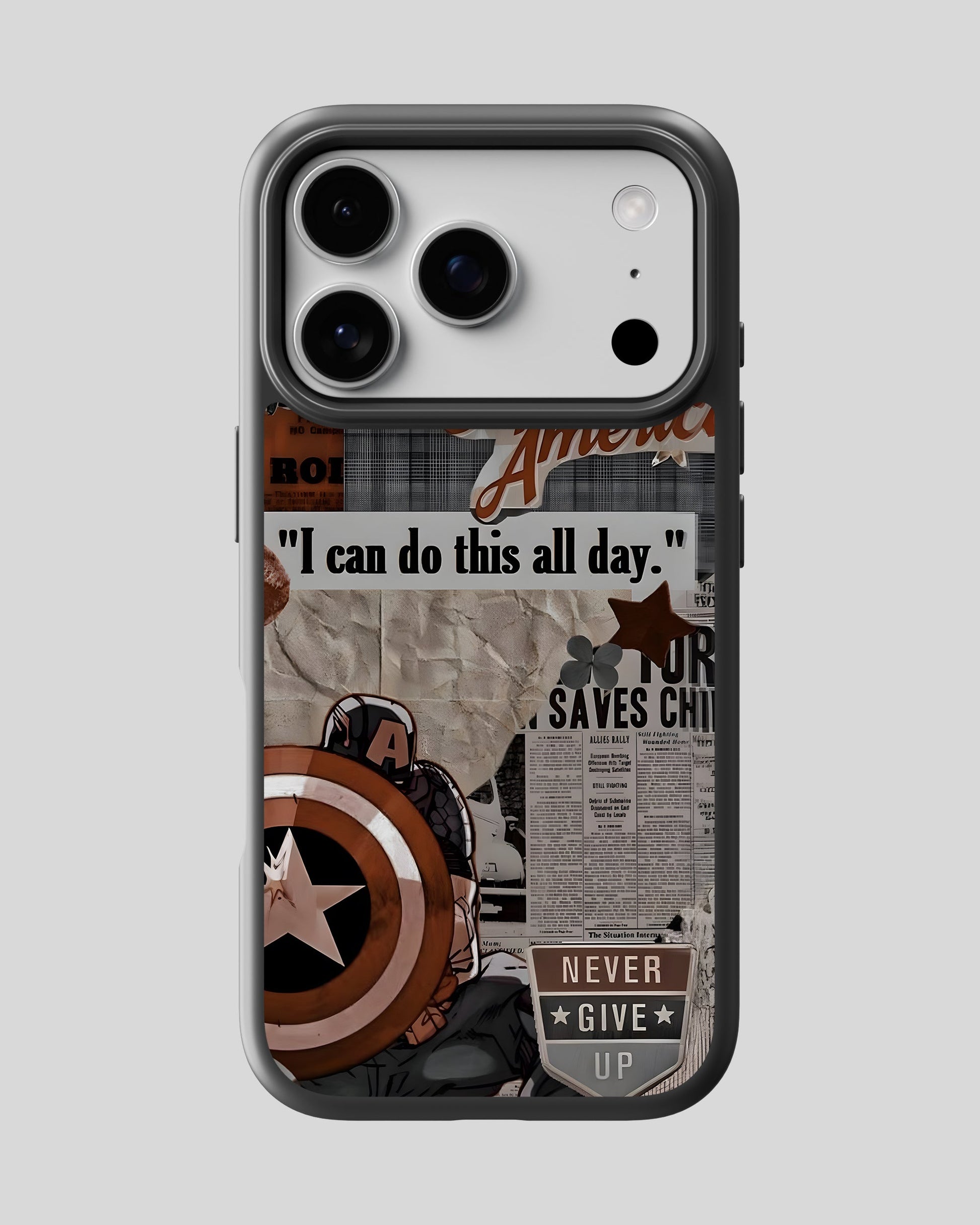 Marvel Glass Mobile Cover