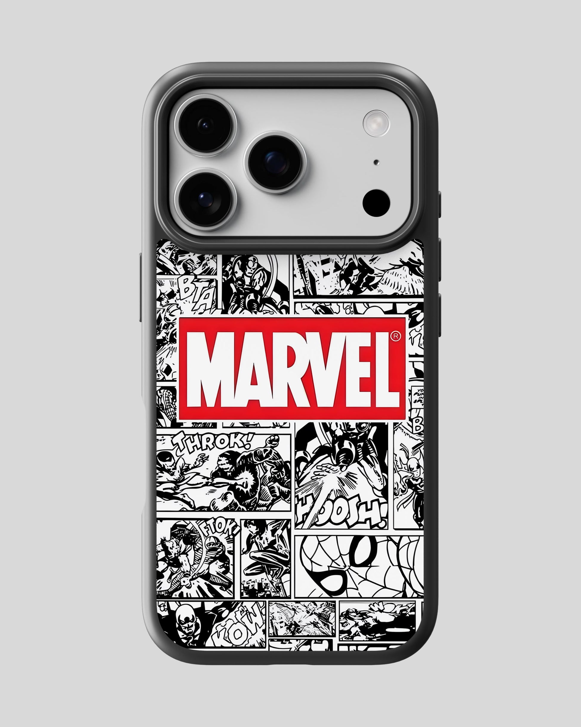 Marvel Glass Mobile Cover
