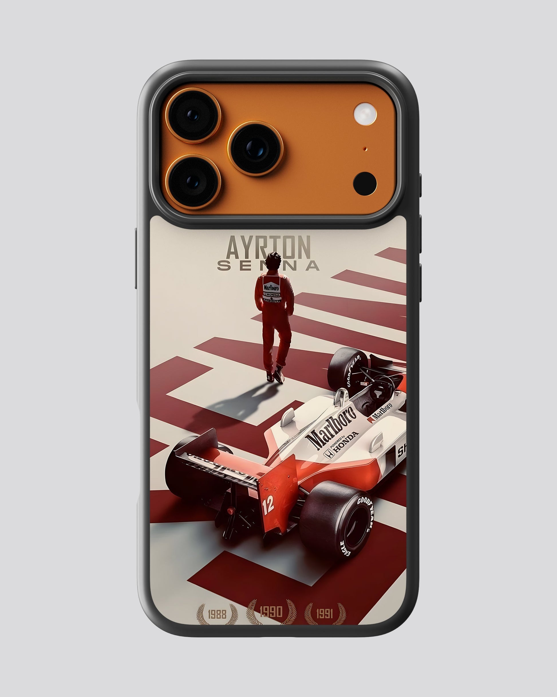 Formula 1 Glass Mobile Cover