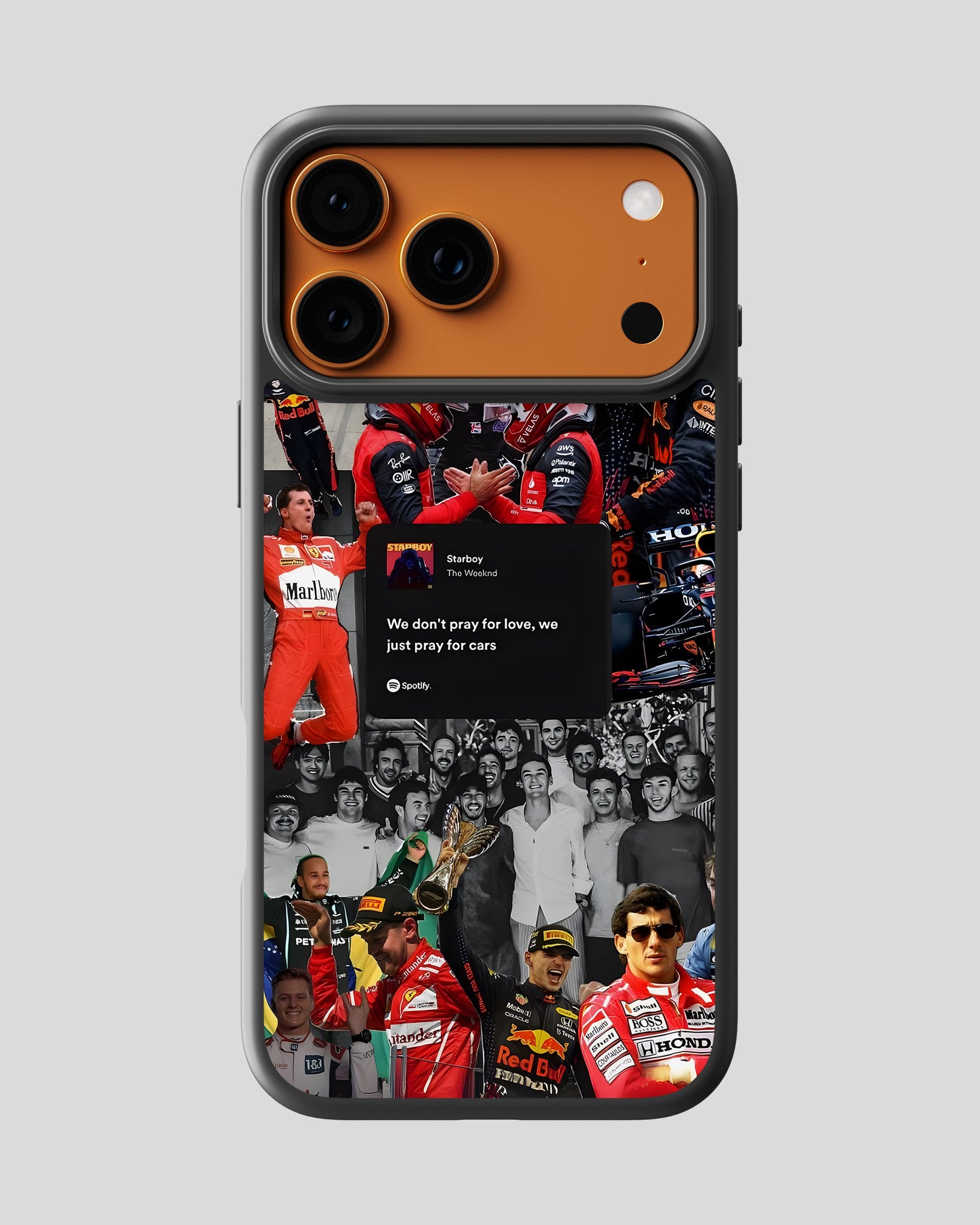 Formula 1 Glass Mobile Cover