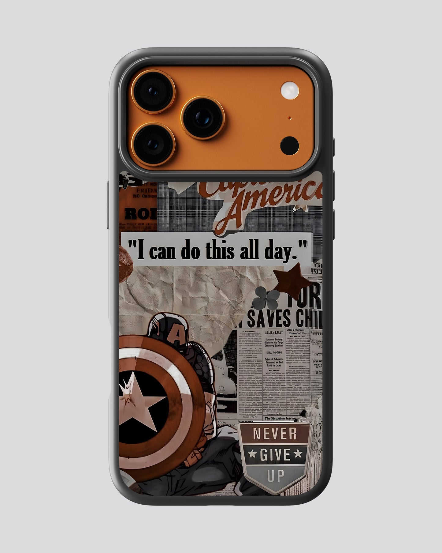 Marvel Glass Mobile Cover