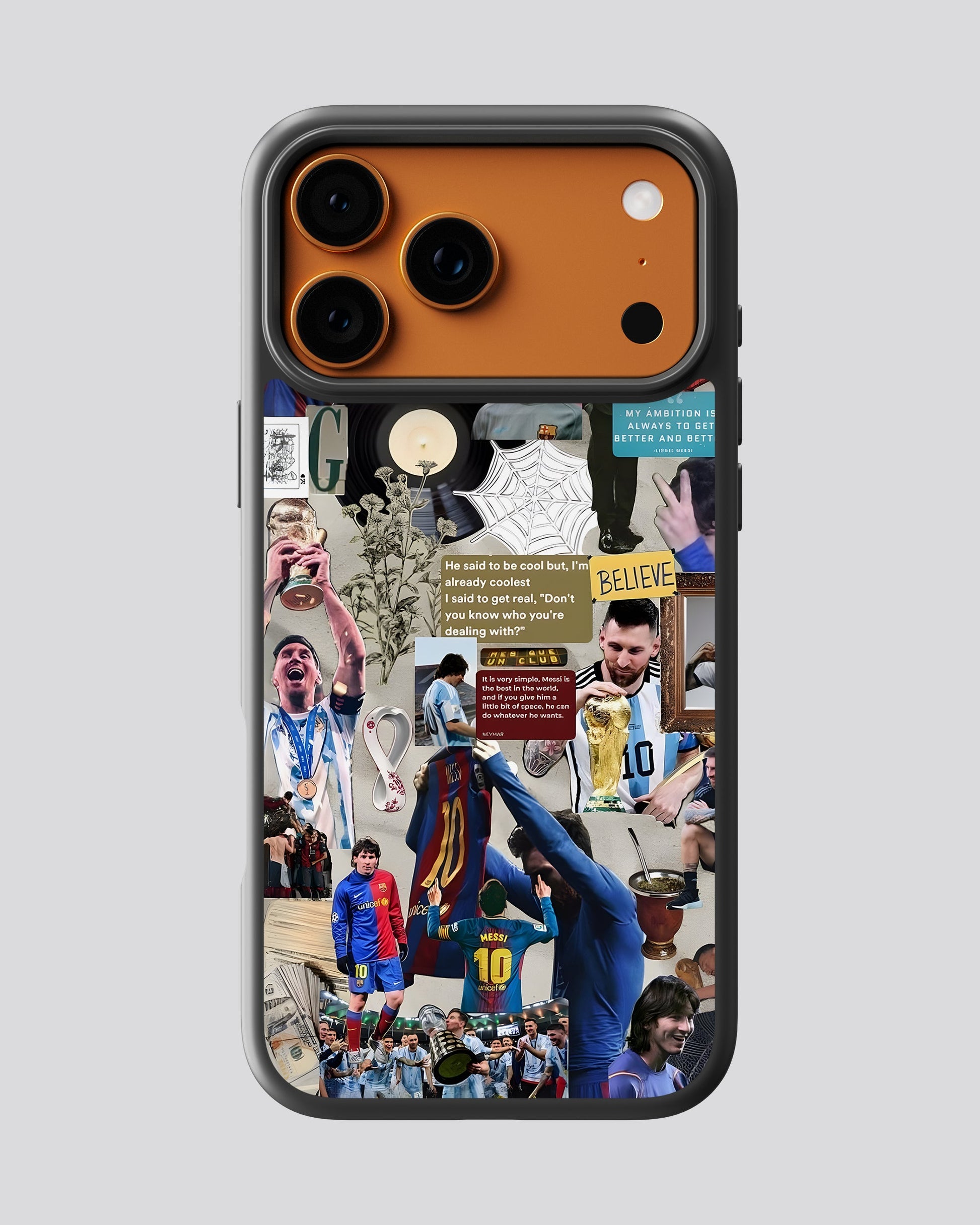 Football Glass Mobile Cover