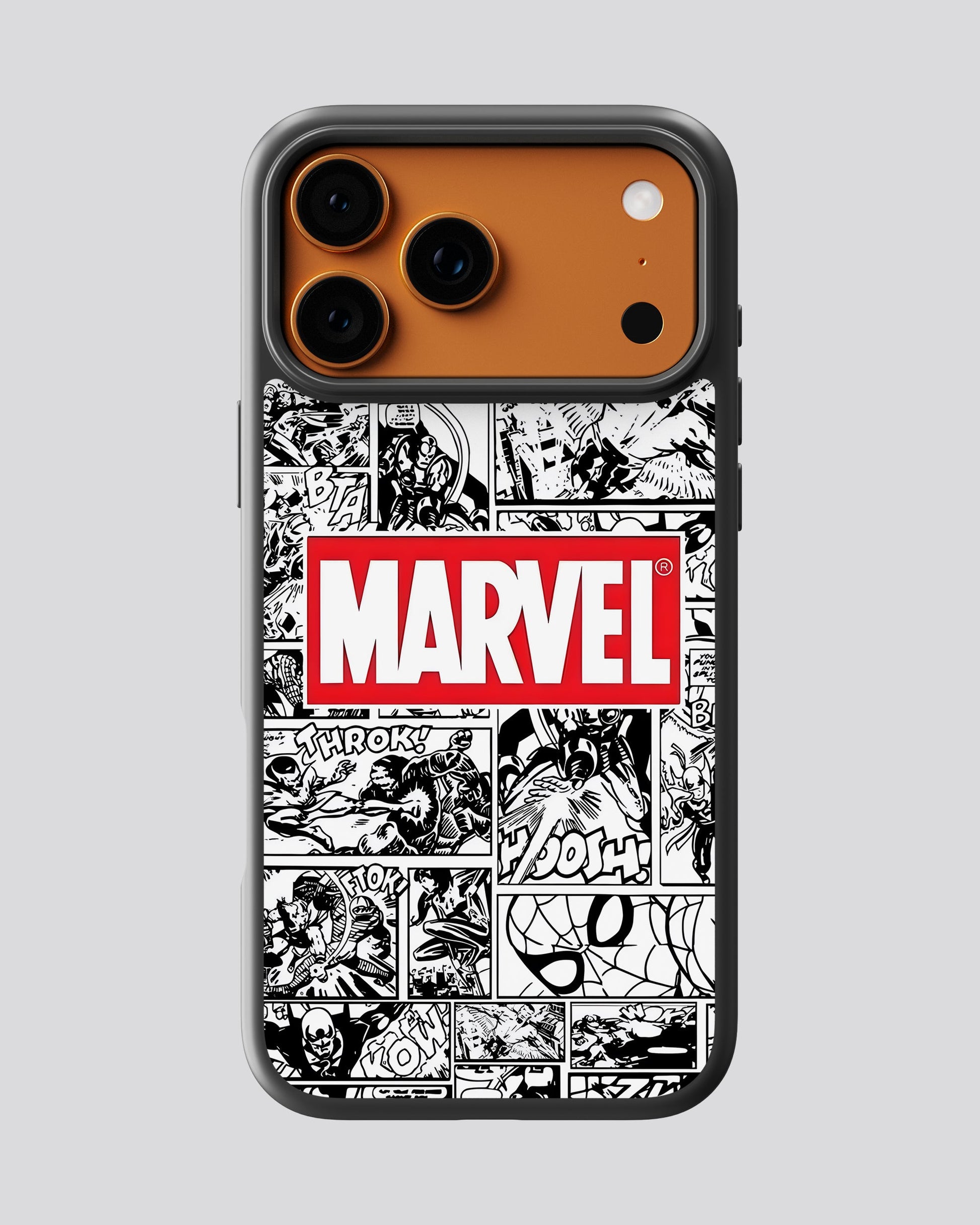 Marvel Glass Mobile Cover