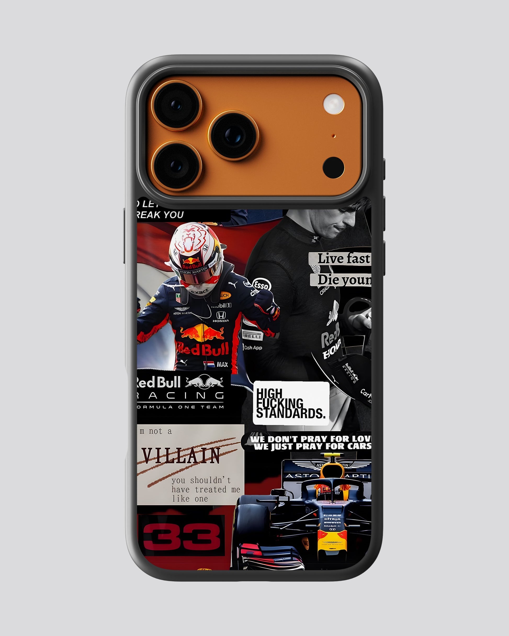 Formula 1 Glass Mobile Cover