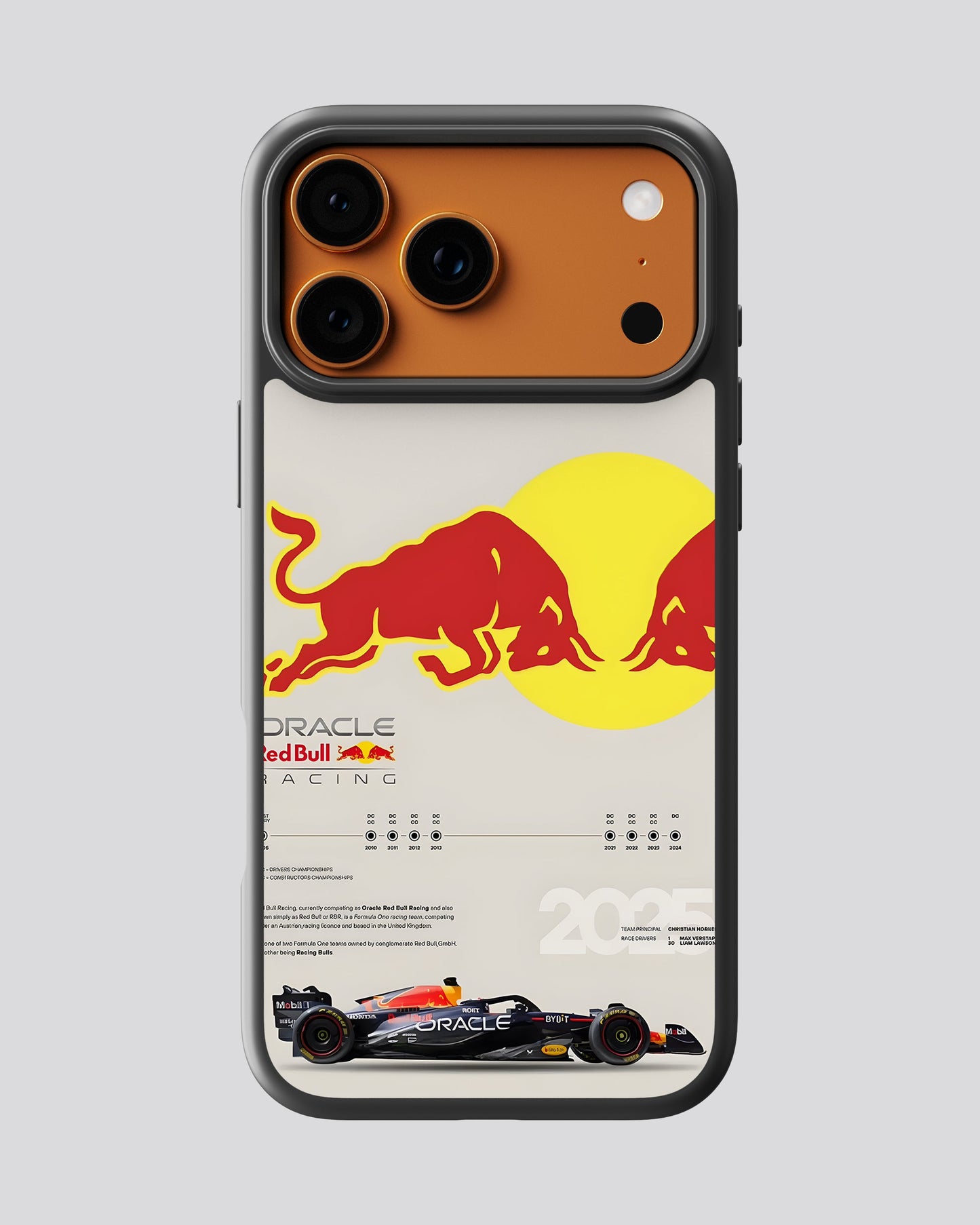 Formula 1 Glass Mobile Cover
