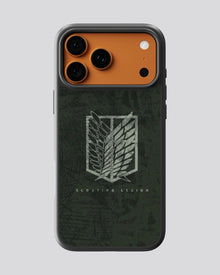 Attack On Titan Glass Mobile Cover