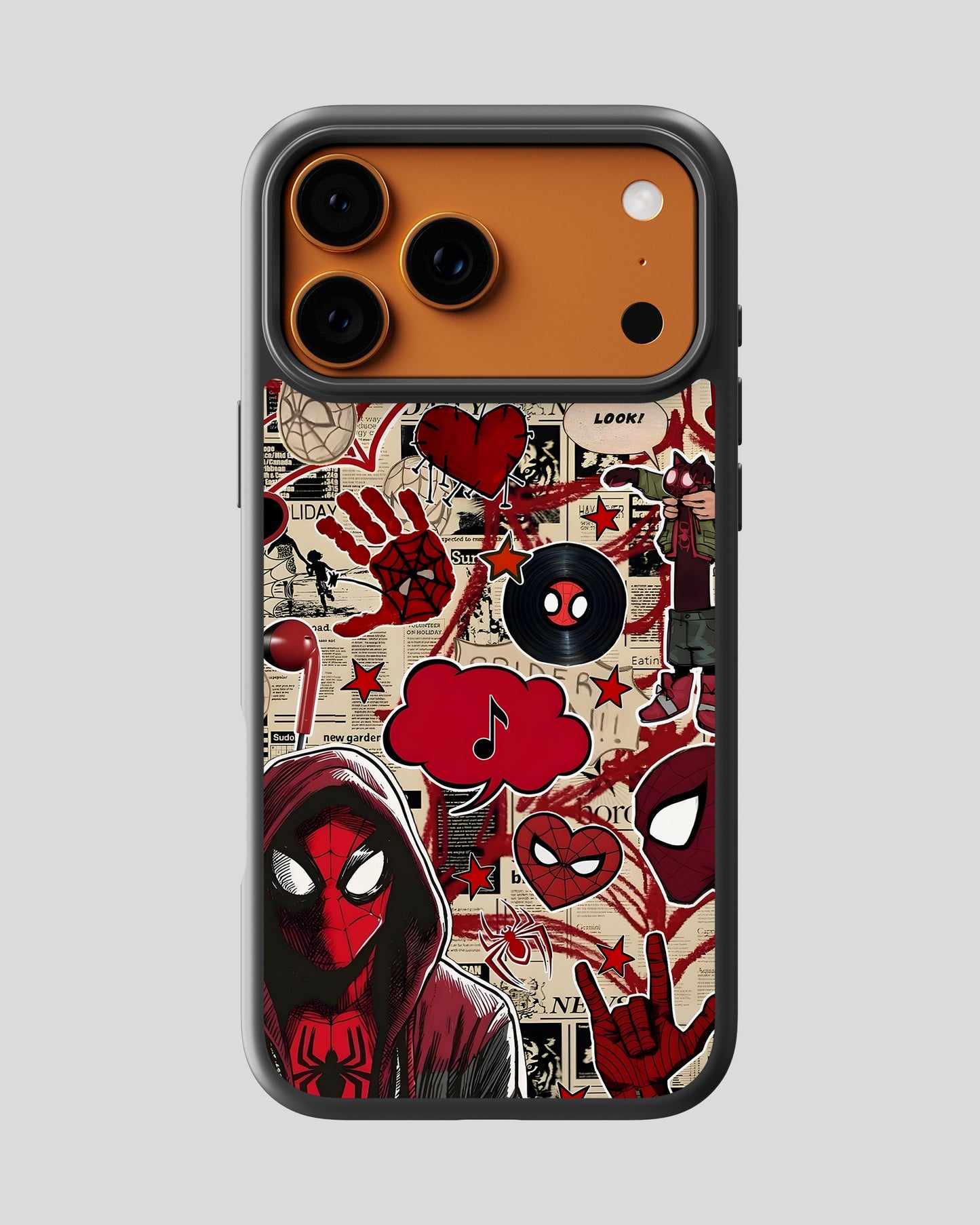 Marvel Glass Mobile Cover