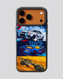 Sports Car Glass Mobile Cover