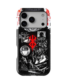 iPhone 17 Pro Max Tank Case | Anime (Black Swordsman)