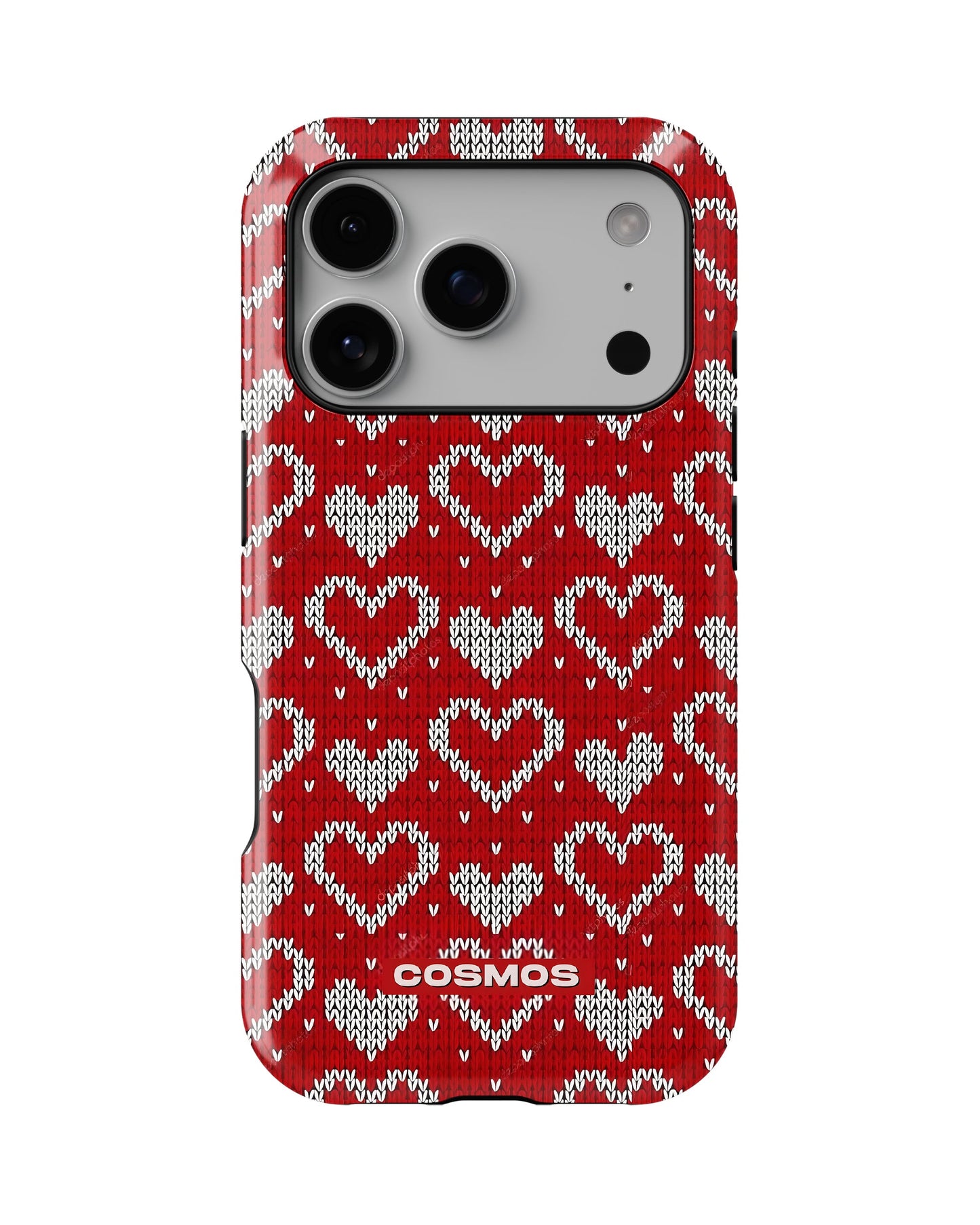 iPhone 17 Pro Tank Case | Textures (Candy Hearts)
