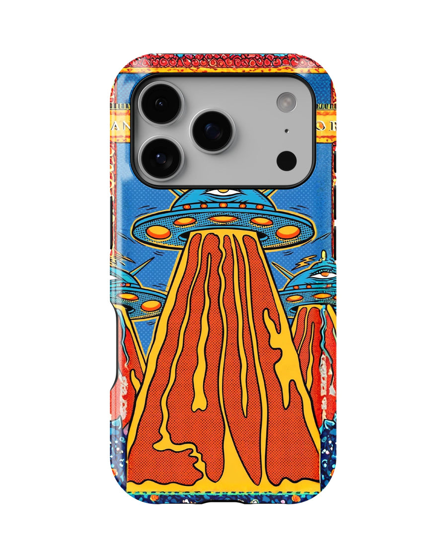 iPhone 17 Pro Max Tank Case | Modernism (Cosmic Invasion)