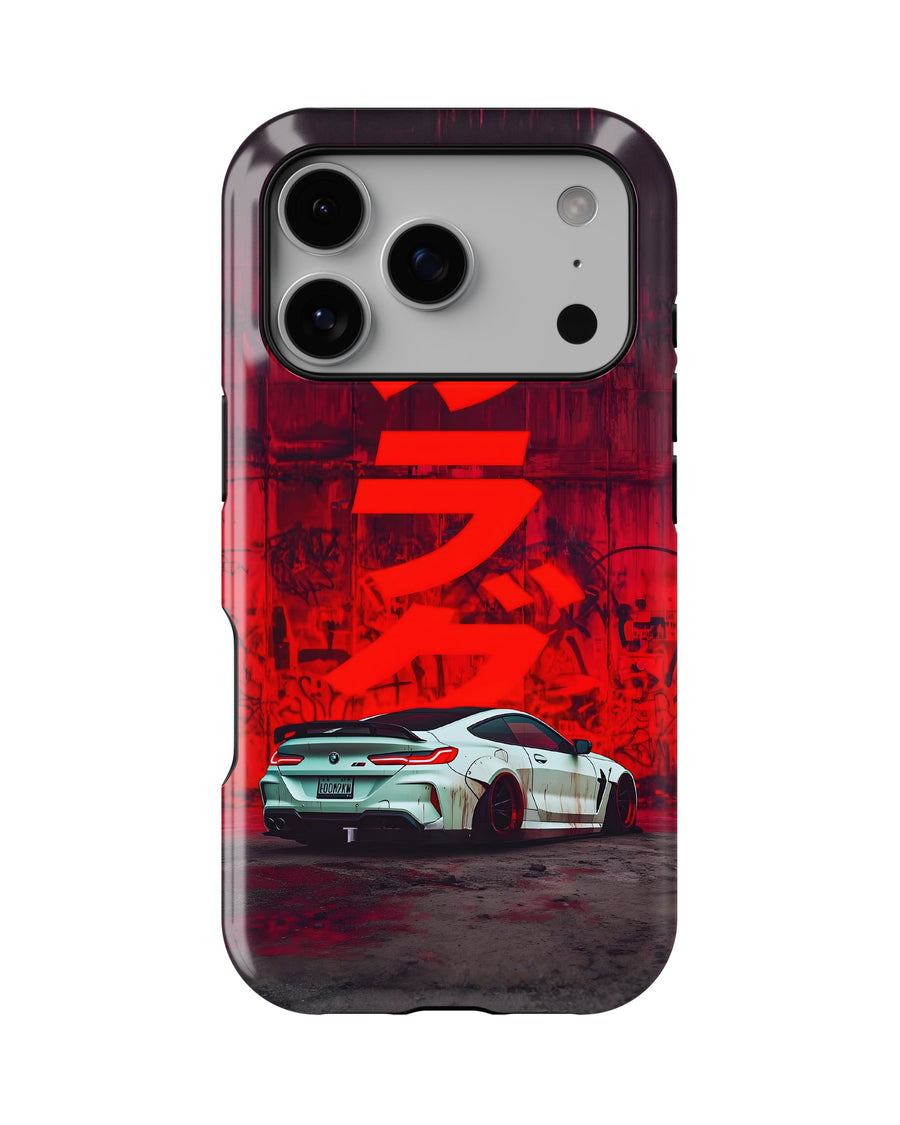 iPhone 17 Pro Tank Case | Sports Car (Crimson Drift)