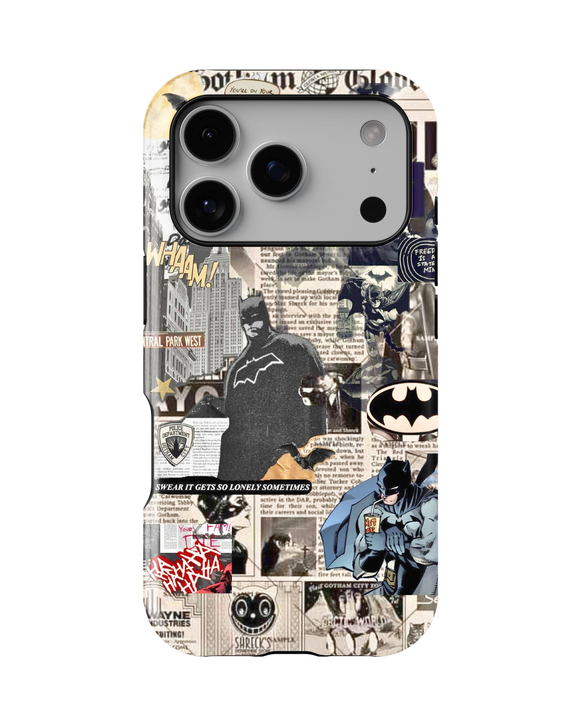iPhone 17 Pro Max Tank Case | Superhero (Dark Chronicle)