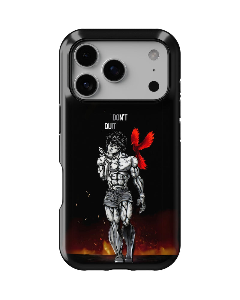 iPhone 17 Pro Max Tank Case | Anime (Dont Quit)