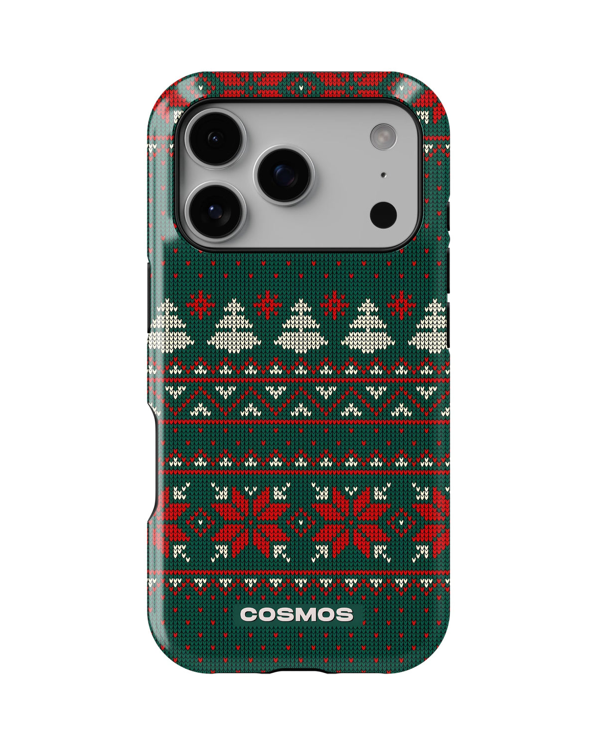 iPhone 17 Pro Max Tank Case | Textures (Evergreen Knit)