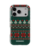 iPhone 17 Pro Tank Case | Textures (Evergreen Knit)