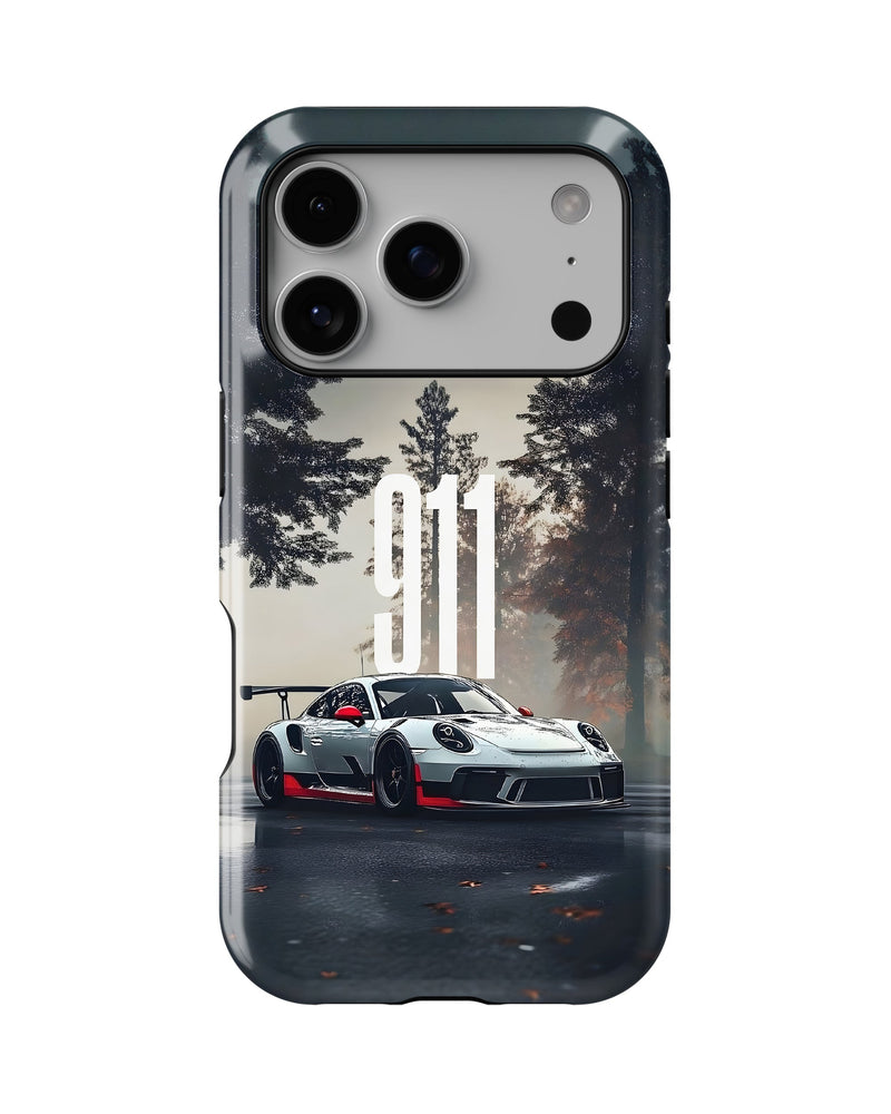 iPhone 17 Pro Max Tank Case | Sports Car (Forest Run)