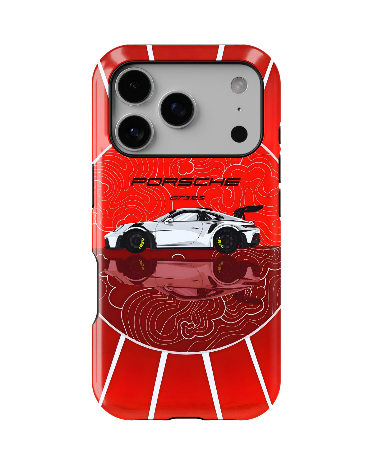 iPhone 17 Pro Max Tank Case | Sports Car (GT3 Pulse)
