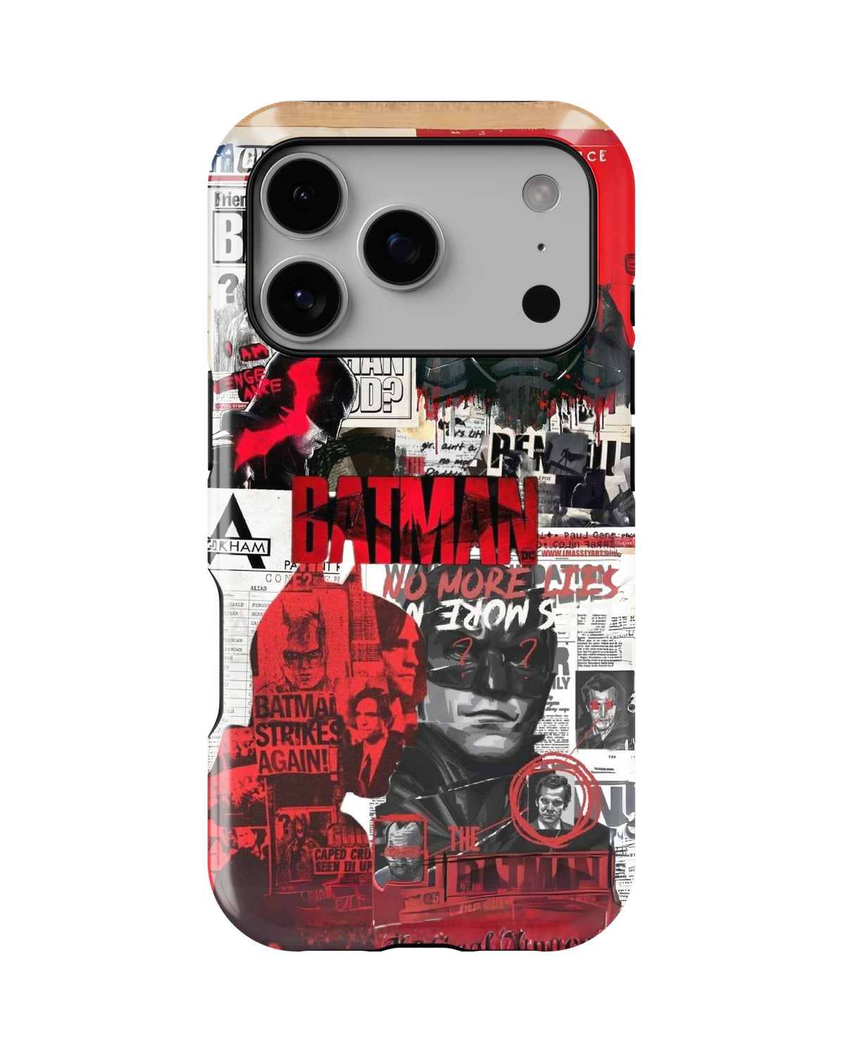 iPhone 17 Pro Max Tank Case | Superhero (Gotham Files)
